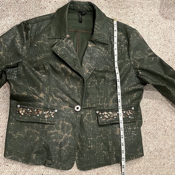 Ethyl glittery cotton jacket M-L - Picture 9 of 11